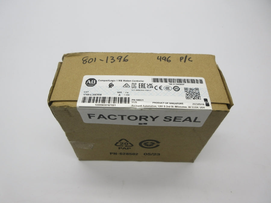 ALLEN BRADLEY 1769-L30ERM SER. A F/W 1.004 DATE: 2023 NSFS