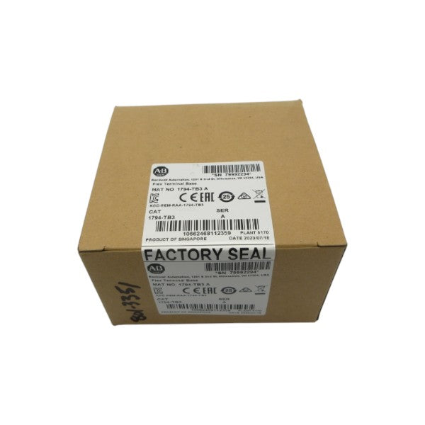 ALLEN BRADLEY 1794-TB3 SER. A DATE: 2020 NSFS