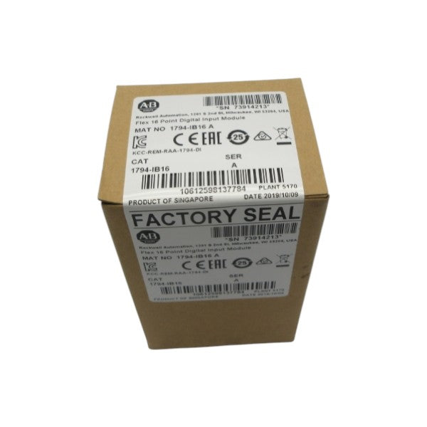 ALLEN BRADLEY 1794-IB16 SER. A DATE: 2022 (BR/WH) NSFS