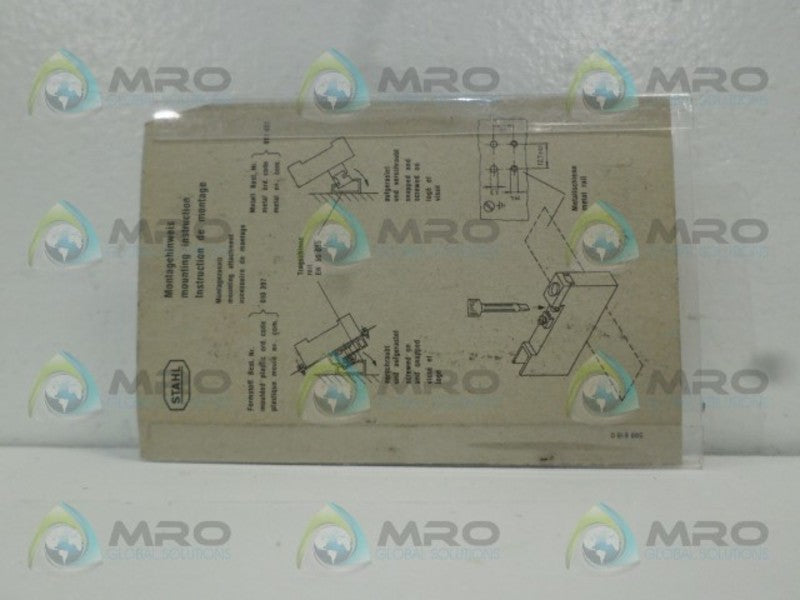 STAHL INTRINSPAK 8901/31-280/165/80 SAFETY BARRIER NSMP