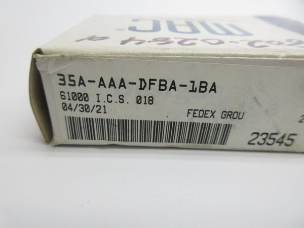 MAC 35A-AAA-DFBA-1BA 24VDC 120PSI NSMP