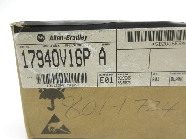ALLEN BRADLEY 1794-OV16P SER. A 10-31.2VDC REV. A01 NSMP