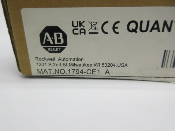 ALLEN BRADLEY 1794-CE1 SER. A NSMP