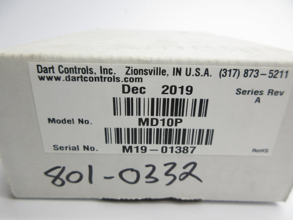 DART CONTROLS MD10P REV. A NSMP