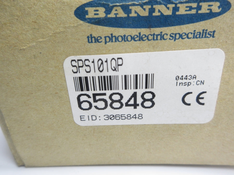 BANNER ENGINEERING SPS101QP 65848 105-130VAC NSMP