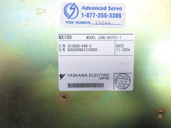 YASKAWA ELECTRIC JZNC-NIF01-1 NX100 NSNP