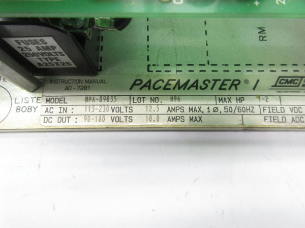 MCM MPA-09035 115-230VAC 12.5A NSNP