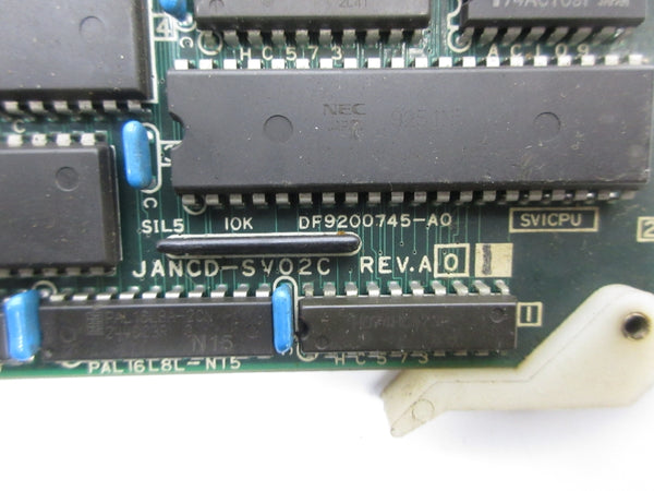 YASKAWA ELECTRIC JANCD-SV02C DF9200745-A0 REV. A01 NSNP