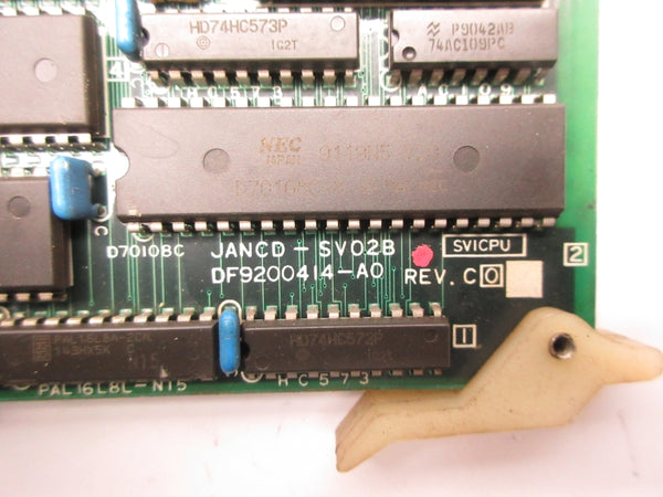 YASKAWA ELECTRIC JANCD-SV02B DF9200414-A0 REV. C0 NSNP
