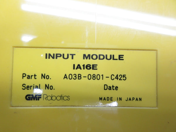 FANUC A03B-0801-C425 IA16E 120VAC NSNP