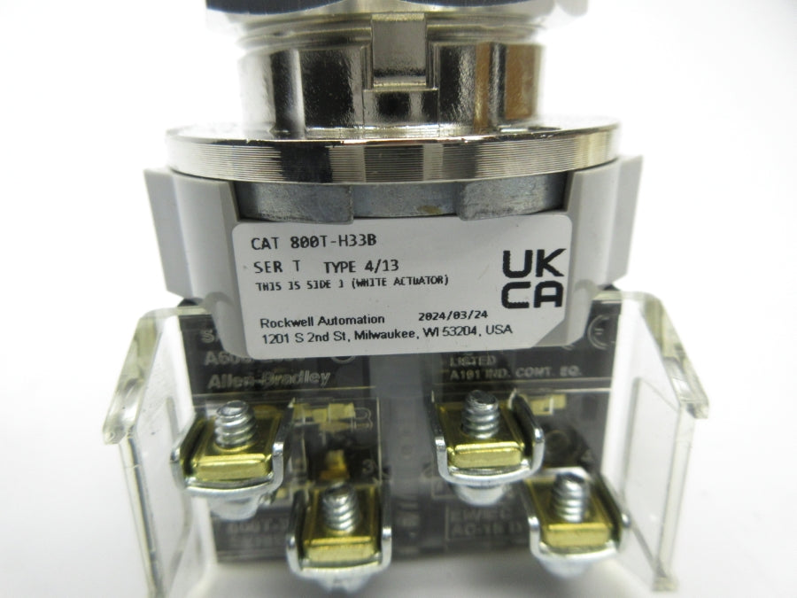 ALLEN BRADLEY 800T-H33B SER. T (NO KEY) NSNP