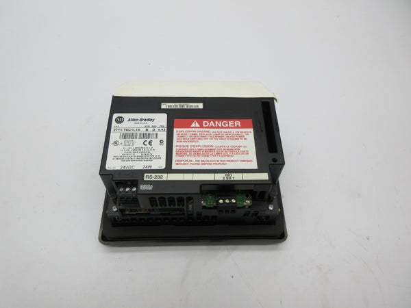 ALLEN BRADLEY 2711-T6C1L1X SER. B F/W 4.43 24VDC REV. D NSNP