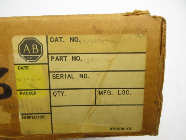 ALLEN BRADLEY 1777-CA NSMP