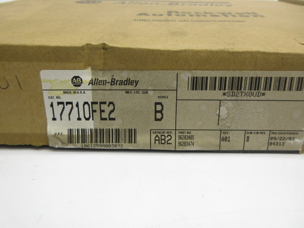 ALLEN BRADLEY 1771-OFE2 SER. B F/W B REV. AB2 NSMP