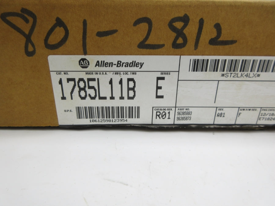 ALLEN BRADLEY 1785-L11B SER. E F/W F REV. R01 (NO KEY) NSMP