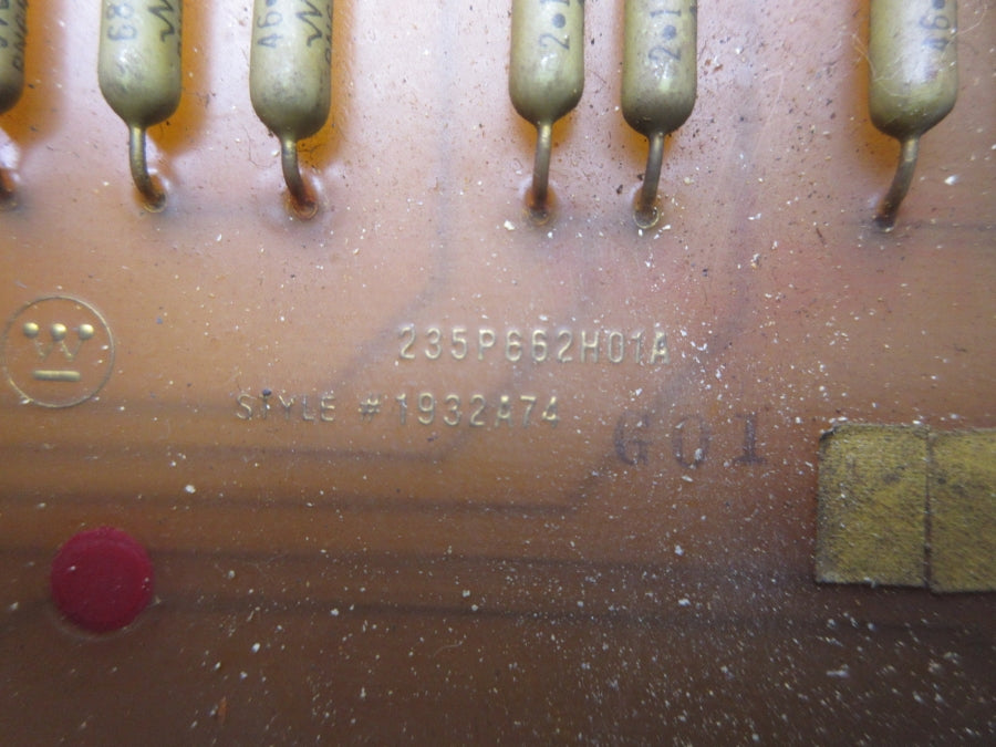 WESTINGHOUSE 1932A74G01 235P662H01A UNMP