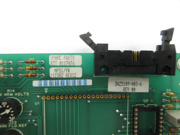 ALLEN BRADLEY 117476 DA25109-003-A REV. 00 UNMP