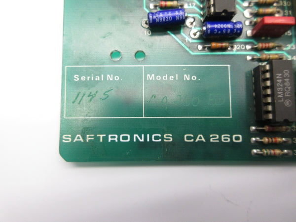 SAFTRONICS CA260 UNMP
