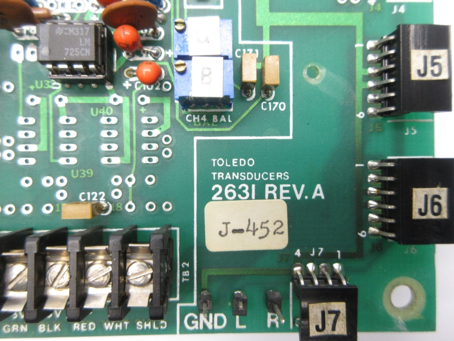 TOLEDO TRANSDUCERS 2631 REV. A UNMP