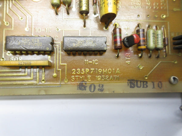 WESTINGHOUSE 235P719H01A 1932A71G02 UNMP