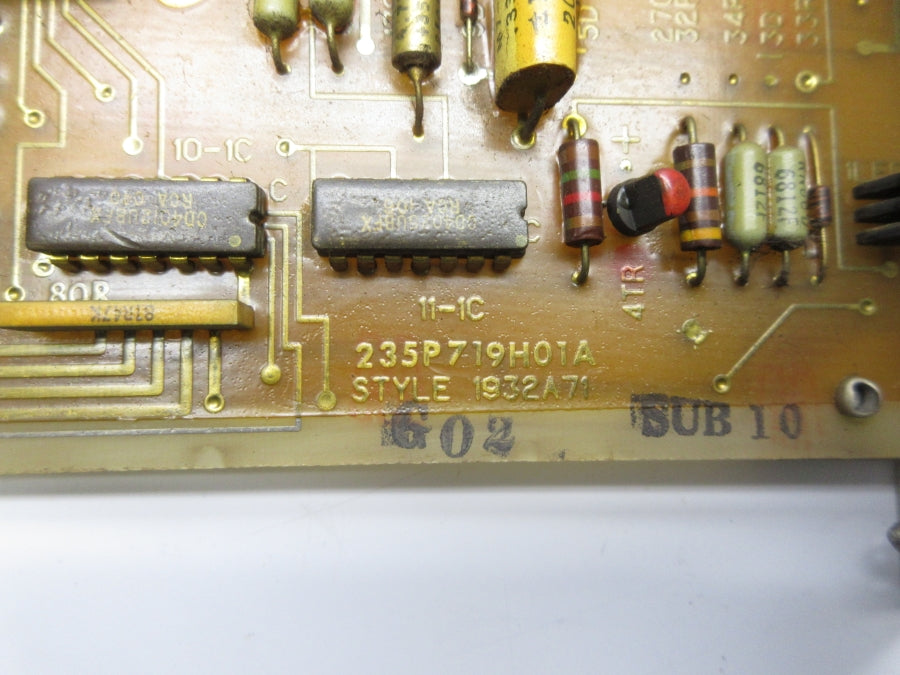 WESTINGHOUSE 235P719H01A 1932A71G02 UNMP