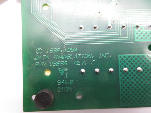 DATA TRANSLATION 09229 REV. C UNMP