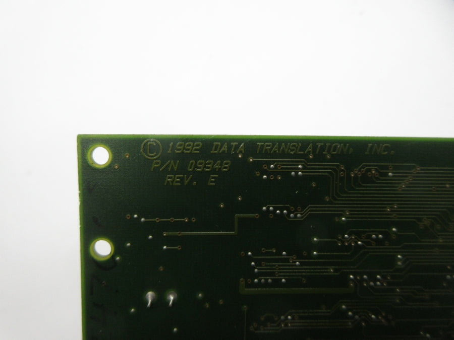 DATA TRANSLATION 09348 REV. E UNMP