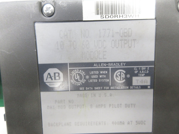 ALLEN BRADLEY 1771-OBD 10-60VDC UNMP