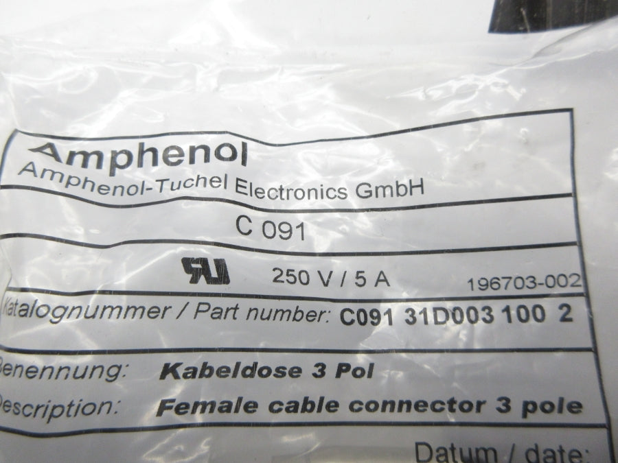 AMPHENOL C09131D0031002 NSMP
