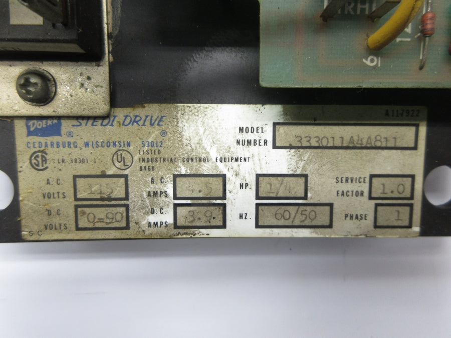 DOERR 333011A4A811 115VAC 4.5A UNMP