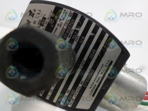 ASCO EF8345H3 SOLENOID VALVE UNMP