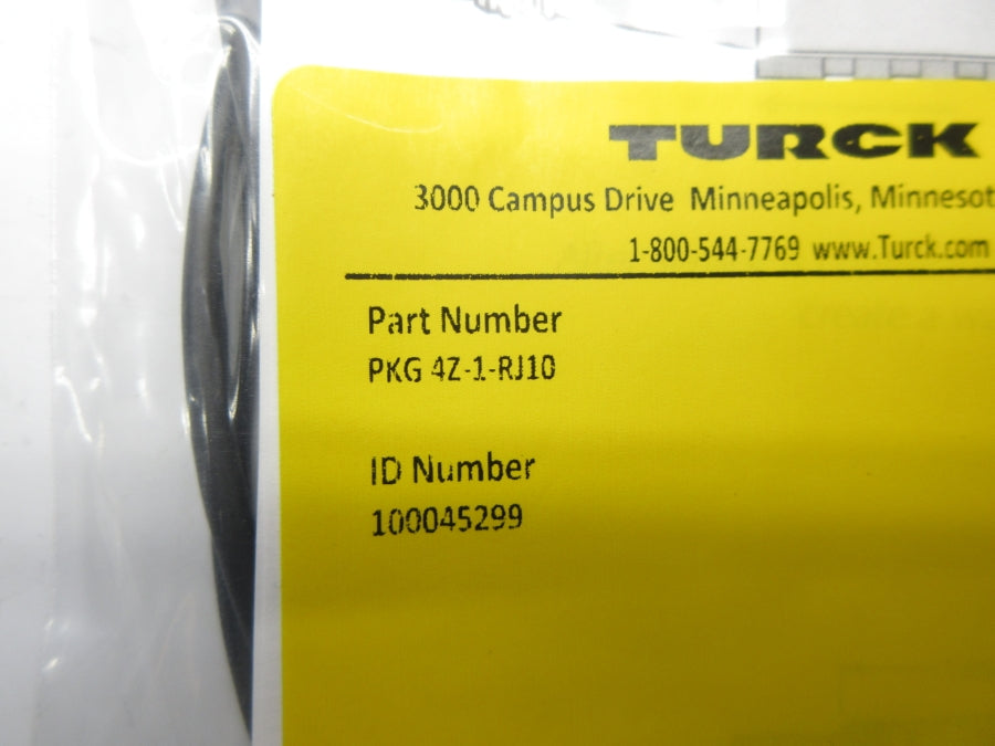 TURCK PKG4Z-1-RJ10 100045299 NSMP