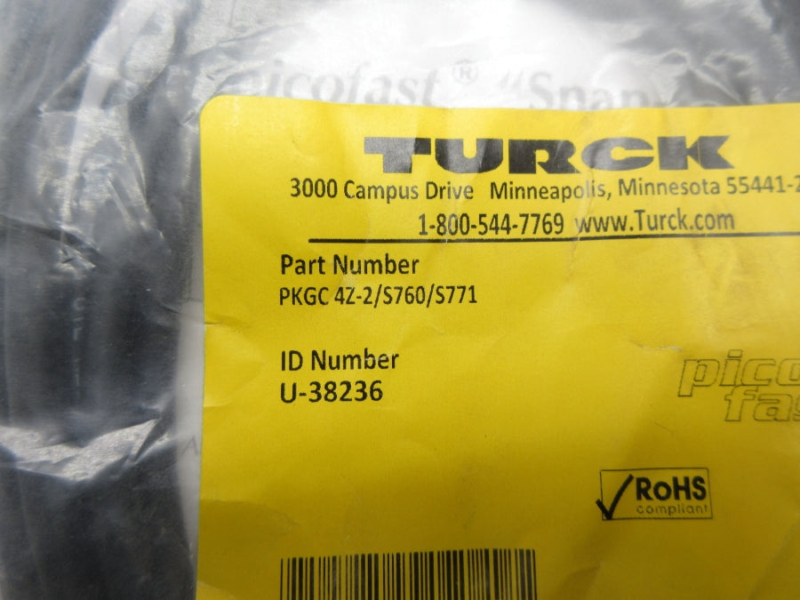 TURCK PKGC4Z-2/S760/S771 U-38236 NSMP