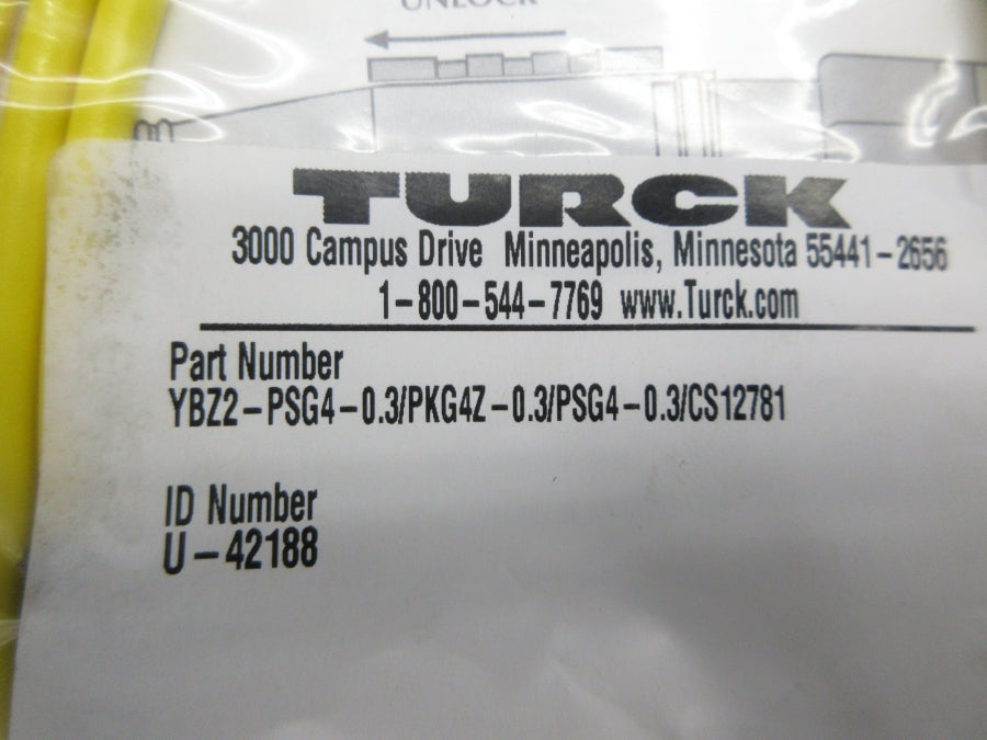 TURCK YBZ2-PSG4-0.3/PKG4Z-0.3/PSG4-0.3/CS12781 U-42188 NSMP