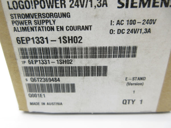 SIEMENS 6EP1331-1SH02 100-240VAC NSMP