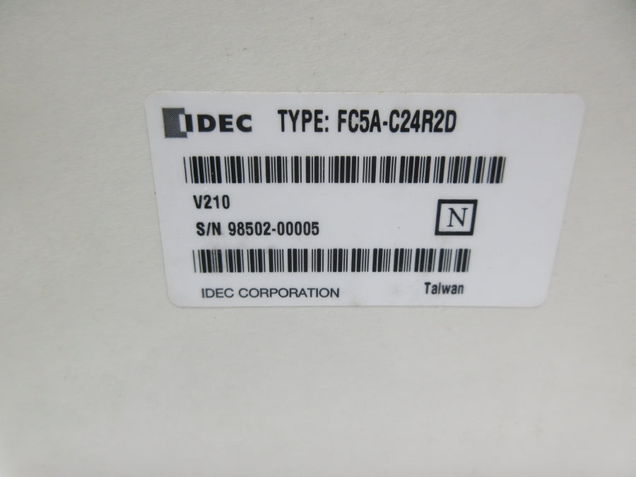 IDEC FC5A-C24R2D 12VDC  NSMP