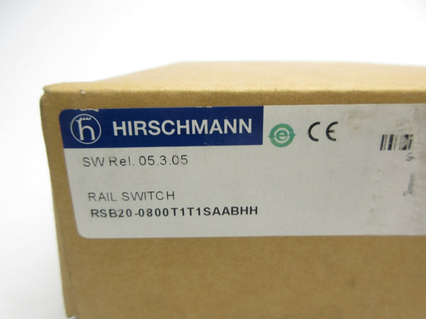 HIRSCHMANN RSB20-0800T1T1SAABHH 9.6-32VDC 0.6-0.2A NSMP