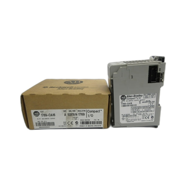 ALLEN BRADLEY 1769-OA16 SER. A F/W 3.1 120/240VAC NSMP