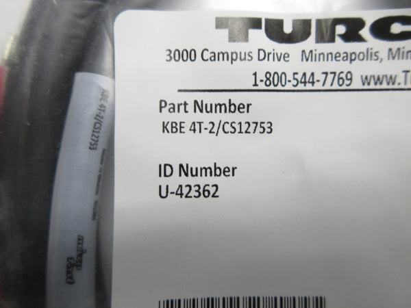 TURCK KBE4T-2/CS12753 U-42362 NSMP
