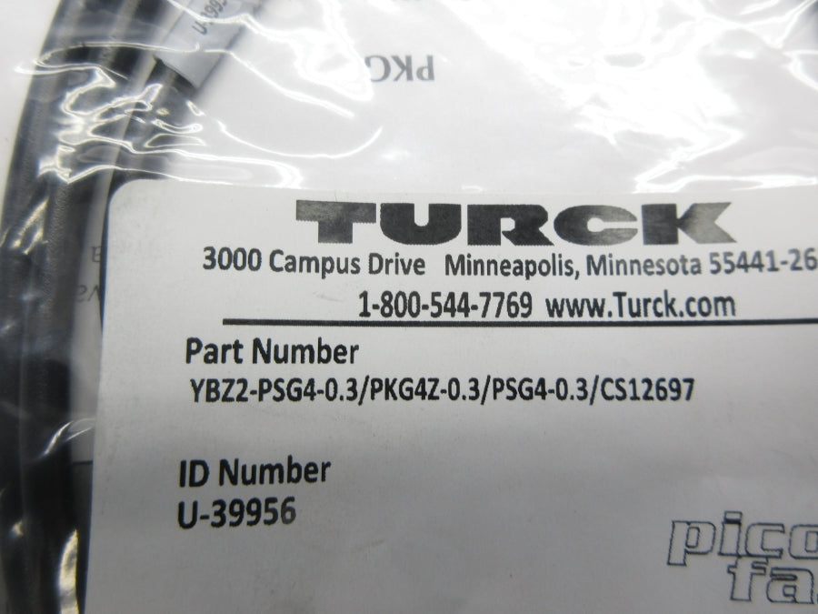 TURCK YBZ2-PSG4-0.3/PKG4Z-0.3/PSG4-0.3/CS12697 U-39956 NSMP