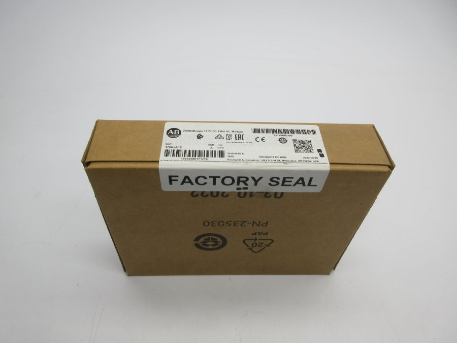 ALLEN BRADLEY 1756-IA16 SER. A F/W 3.004 120VAC DATE: 2022 NSFS