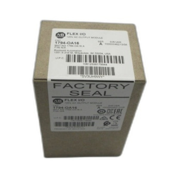 ALLEN BRADLEY 1794-OA16 SER. A 120VAC DATE: 2021 NSFS