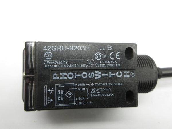 ALLEN BRADLEY 42GRU-9203H SER. B 70-264VAC/DC NSNP