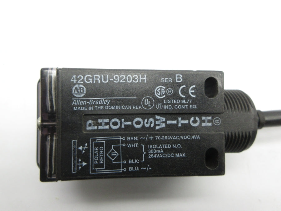 ALLEN BRADLEY 42GRU-9203H SER. B 70-264VAC/DC NSNP