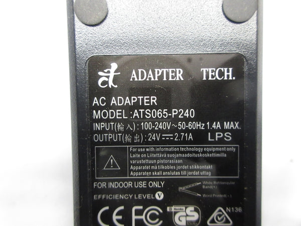 ADAPTER TECH ATS065-P240 100-240V 1.4A NSNP