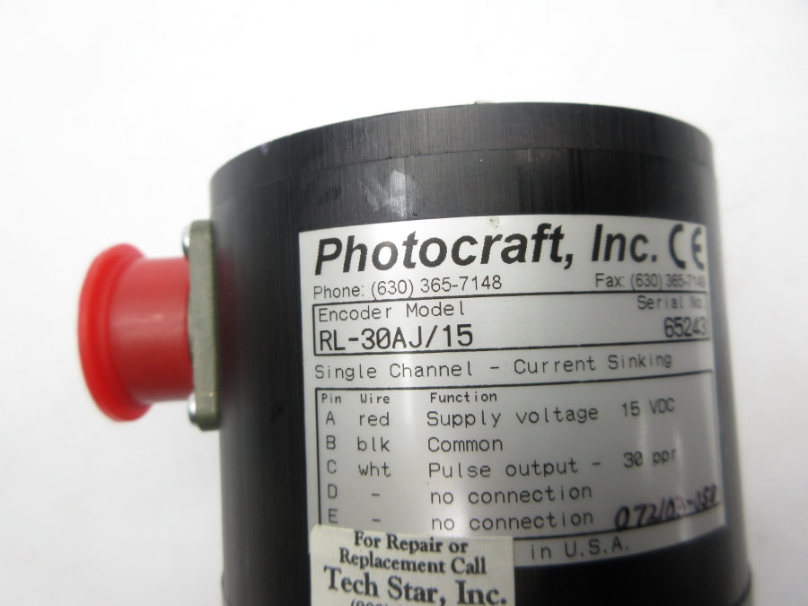 PHOTOCRAFT RL-30AJ/15 15VDC NSNP