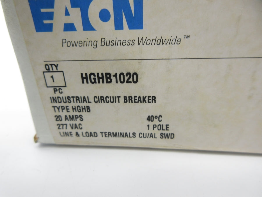 EATON HGHB1020 277VAC 20A NSMP