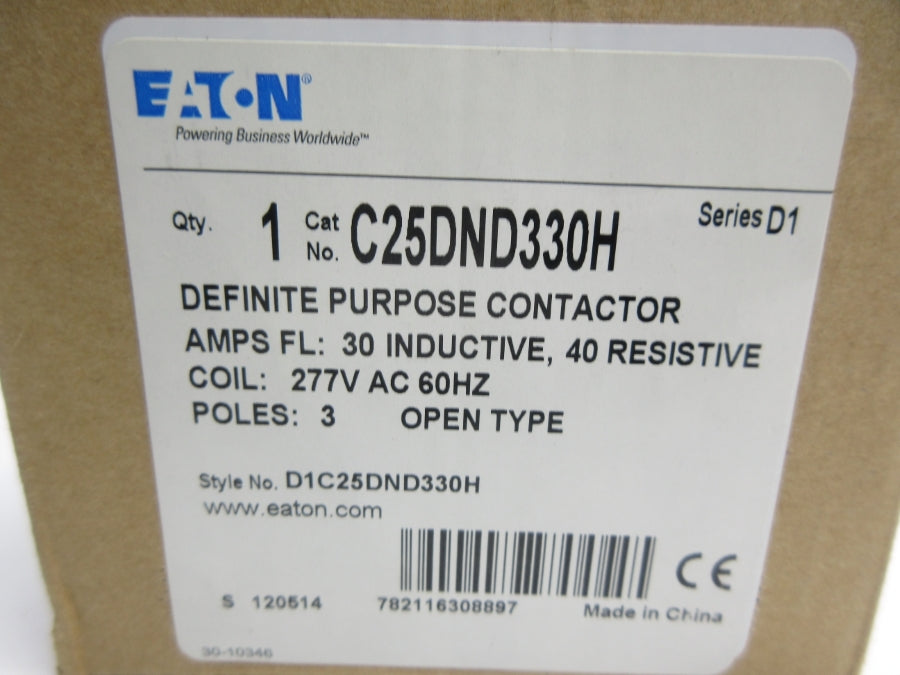 EATON C25DND330H SER. D1 277VAC 30A NSMP