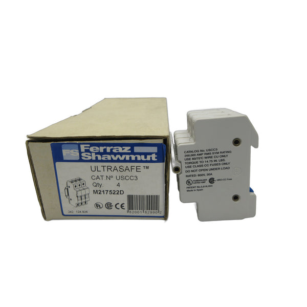 FERRAZ SHAWMUT USCC3 600V 30A (PKG OF 4) NSMP