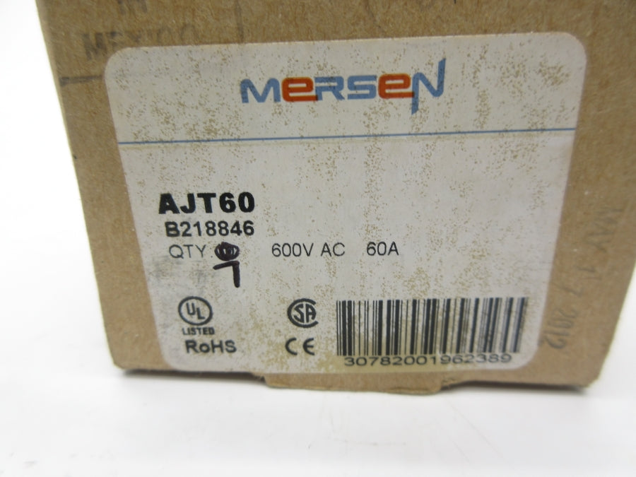 MERSEN AJT60 600VAC 60A (PKG OF 7) NSMP
